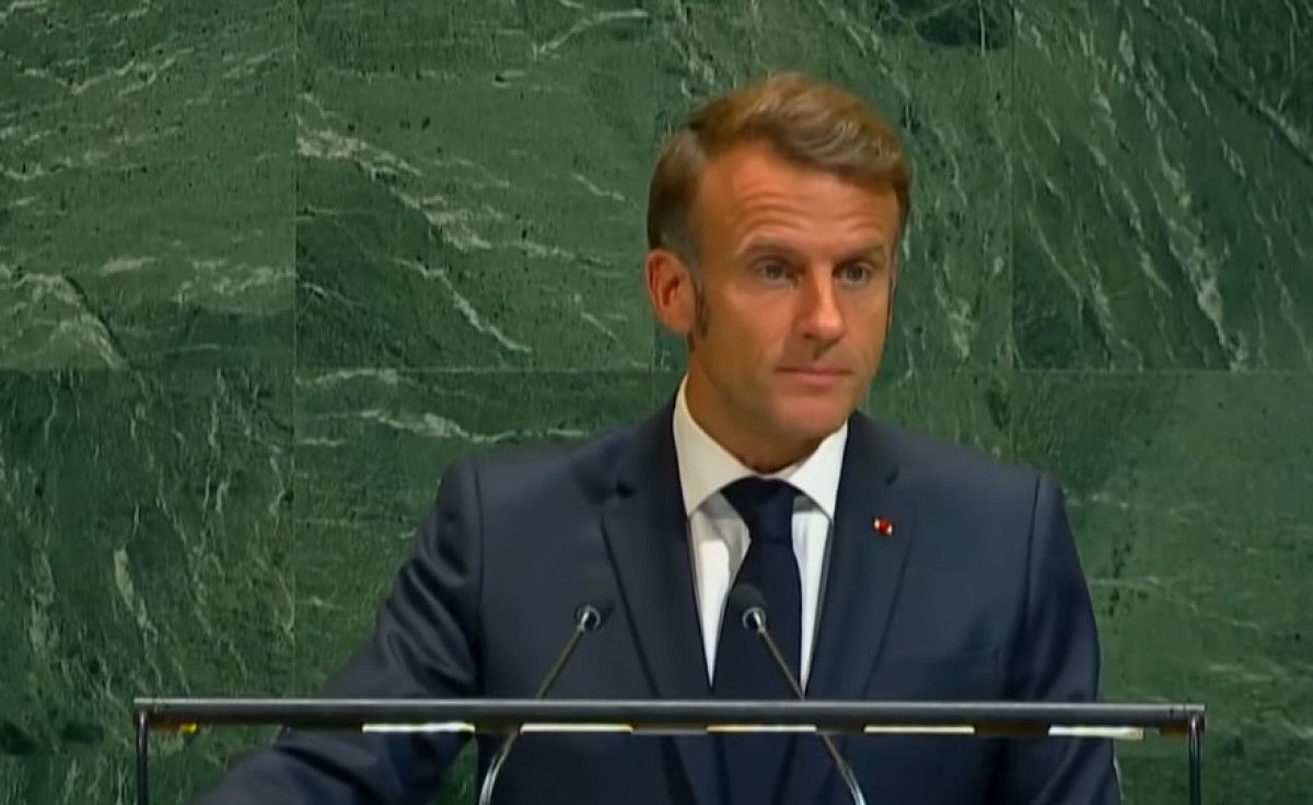 Macron BM’de konuştu: Fransa Filistin’i resmen tanıdı Macron BM’de konuştu: Fransa Filistin’i resmen tanıdı