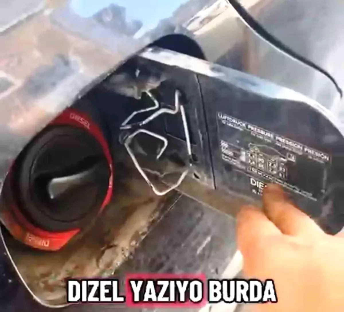 Samsun’da Sürücüye Yanlışlıkla Benzin Konuldu, Büyük Şans Etti