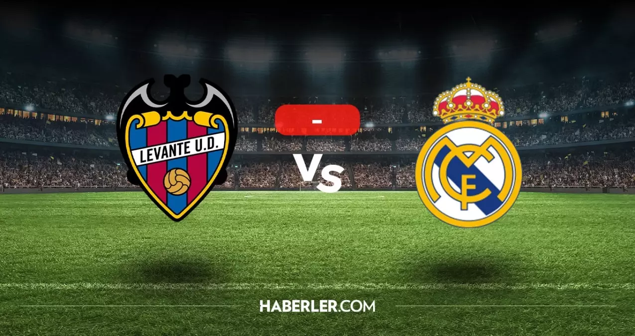 Levante Real Madrid maçı kaç kaç, bitti mi? MAÇ SONUCU! Levante Real Madrid golleri kim attı, canlı maç anlatımı!