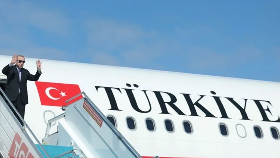 Cumhurbaşkanı Erdoğan’ın Uçağı Mısır’a İndi