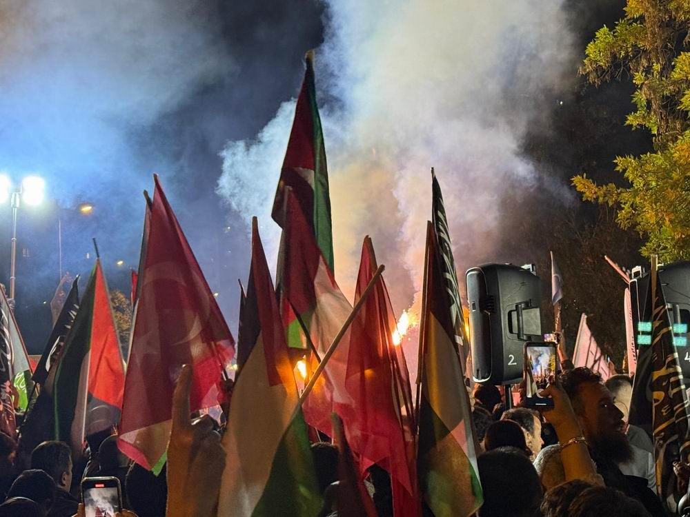 Ankara’da Siyonistlerin Sumud Filosu’na yönelik saldırıları lanetlendi