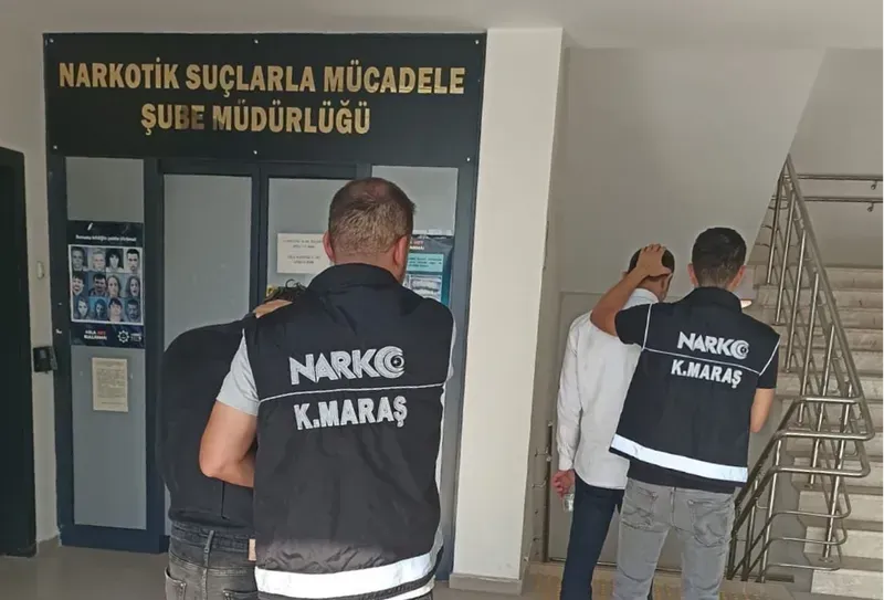 ASAYİŞ Kahramanmaraş’ta uyuşturucu operasyonunda 2 zanlı tutuklandı
