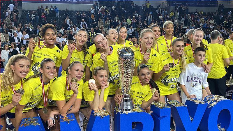 Şampiyonlar Kupası’nda zafer 6’ncı kez Fenerbahçe Medicana’nın Şampiyonlar Kupası’nda zafer 6’ncı kez Fenerbahçe Medicana’nın