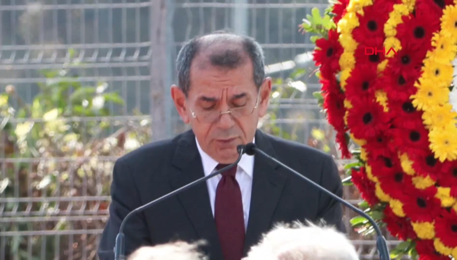 Anıt açılışında konuşan Dursun Özbek: Bu heykel, bir medeniyet yolculuğunun sembolüdür