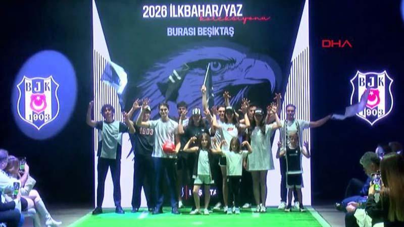 Beşiktaş, Kartal Yuvası’nın 2026 koleksiyonunu tanıttı