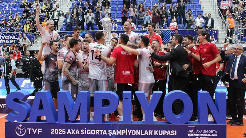 Ziraat Bankkart, 2025 Voleybol Erkekler Kupası’nı Kazandı