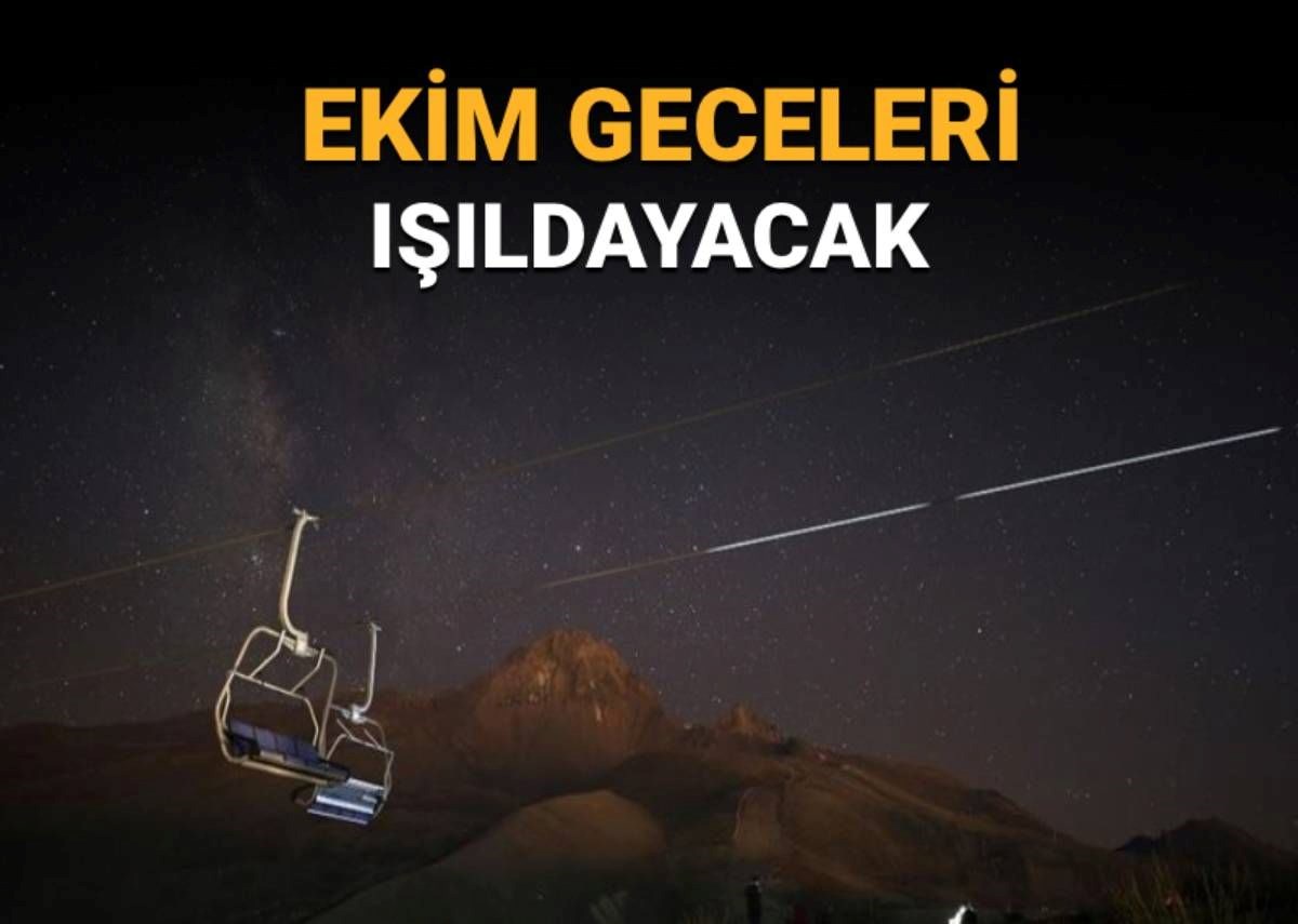 Orionid ve Draconid meteor yağmurları ekim gökyüzünü aydınlatacak: En yoğun ne zaman, saat kaçta görülebilecek?