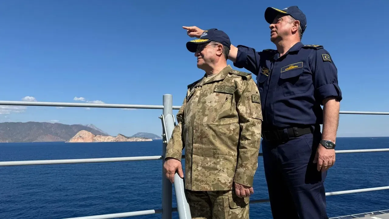 GÜNDEM Denizkurdu-1 2025 Tatbikatı’nın Seçkin Gözlemci Günü, Antalya açıklarında yapıldı