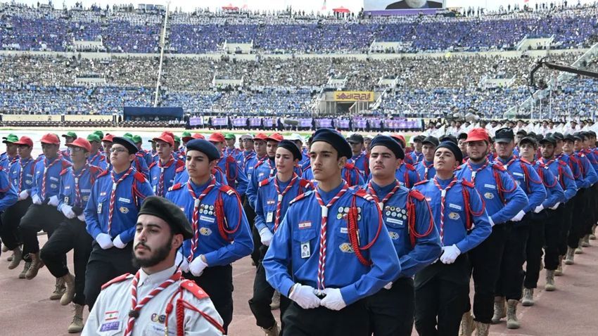 Hizbullah, 70 Bin İzci ile Beyrut’ta Etkinlik Düzenledi