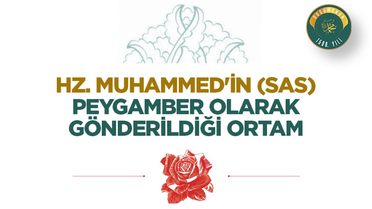 Hz. Muhammed’in (sas) Peygamber Olarak Gönderildiği Ortam
