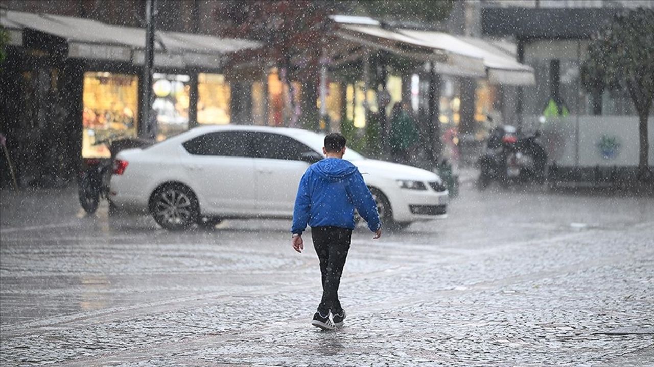 2 il için kuvvetli yağış uyarısı