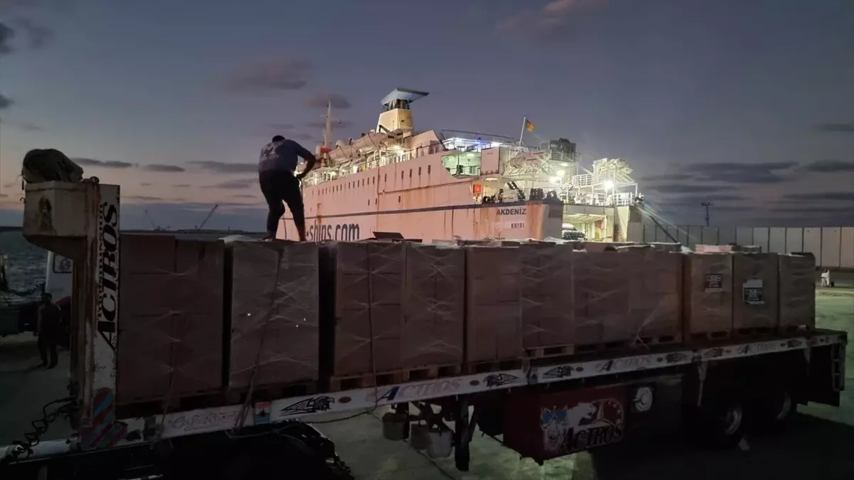 Türkiye’den Gazze’ye 25 Tır İnsani Yardım Gönderildi