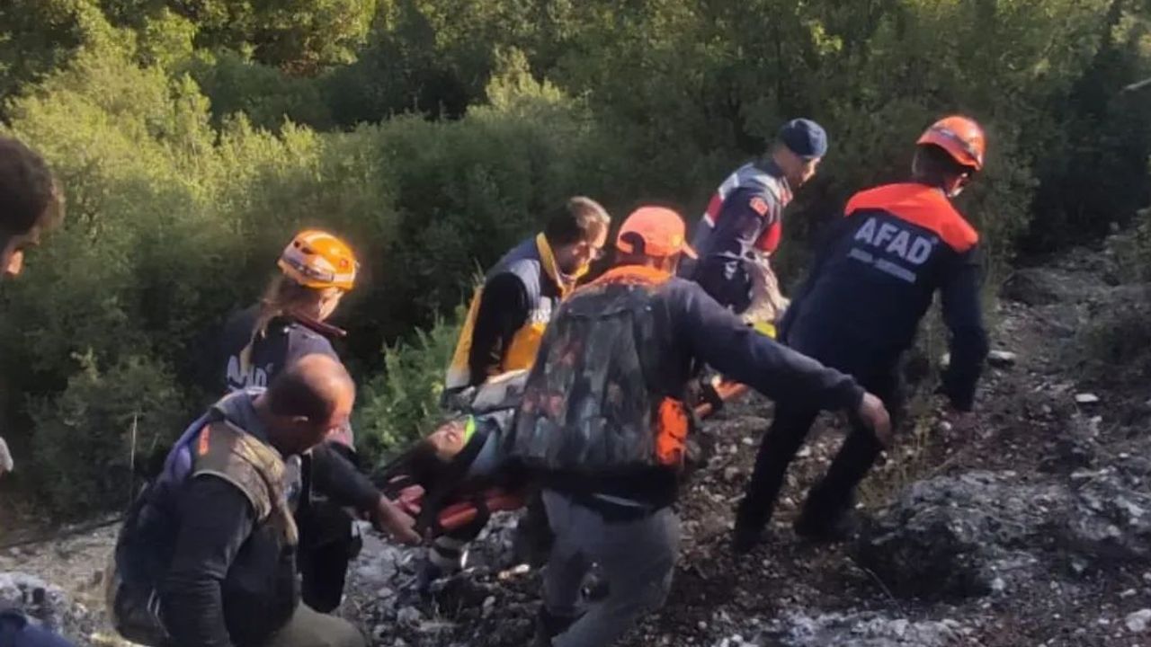 Uşak’ta Dere Yatağına Düşen Kişi Yaralandı