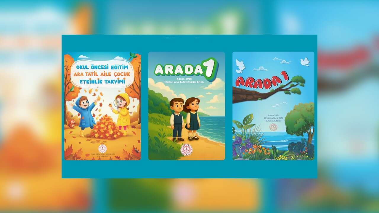 Ara Tatil İçin Etkinlik Kitapları Hazırlandı