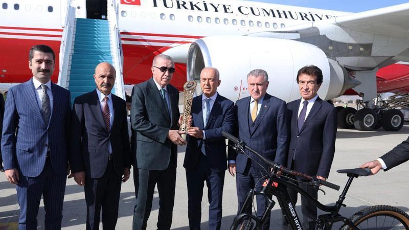 Türkiye Bisiklet Federasyonu’ndan Cumhurbaşkanı Erdoğan’a