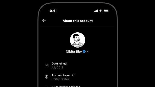 X, Kullanıcı Profillerinde Yeni Bilgiler Gösterilecek