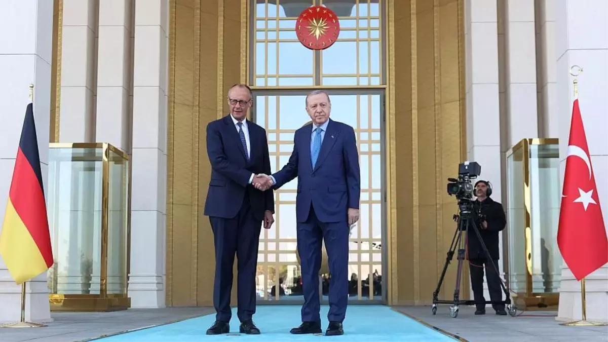 Almanya Başbakanı Merz Türkiye’de: Görüşmede Öne Çıkan