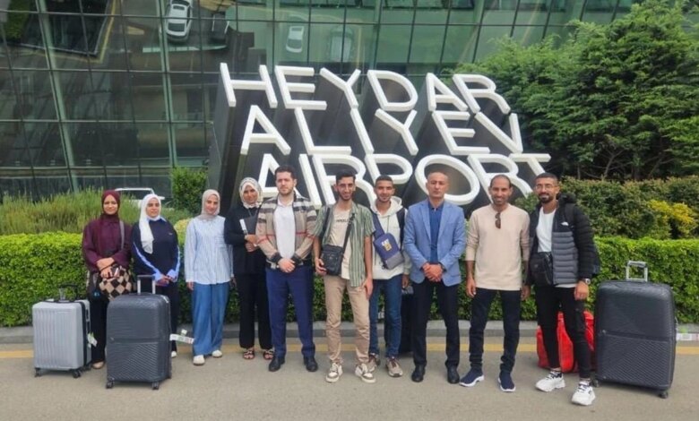 Azerbaycan, Gazze’den 14 Filistinli Öğrenciyi Tahliye Etti Azerbaycan, Gazze’den 14 Filistinli Öğrenciyi Tahliye Etti