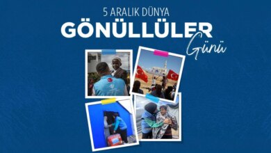 Dünya Gönüllüler Günü’nde Gönüllülere Teşekkür